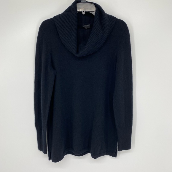 Talbots Sweaters - Talbots 100% Pure Cashmere Mock Neck Sweater Women's M Black